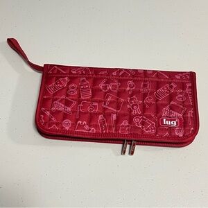 LUG Tango Travel Wallet Quilted Fun Print
